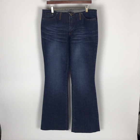 dolce gabbana jeans vita bass women’s boot cut jeans size 34 - Picture 2 of 12